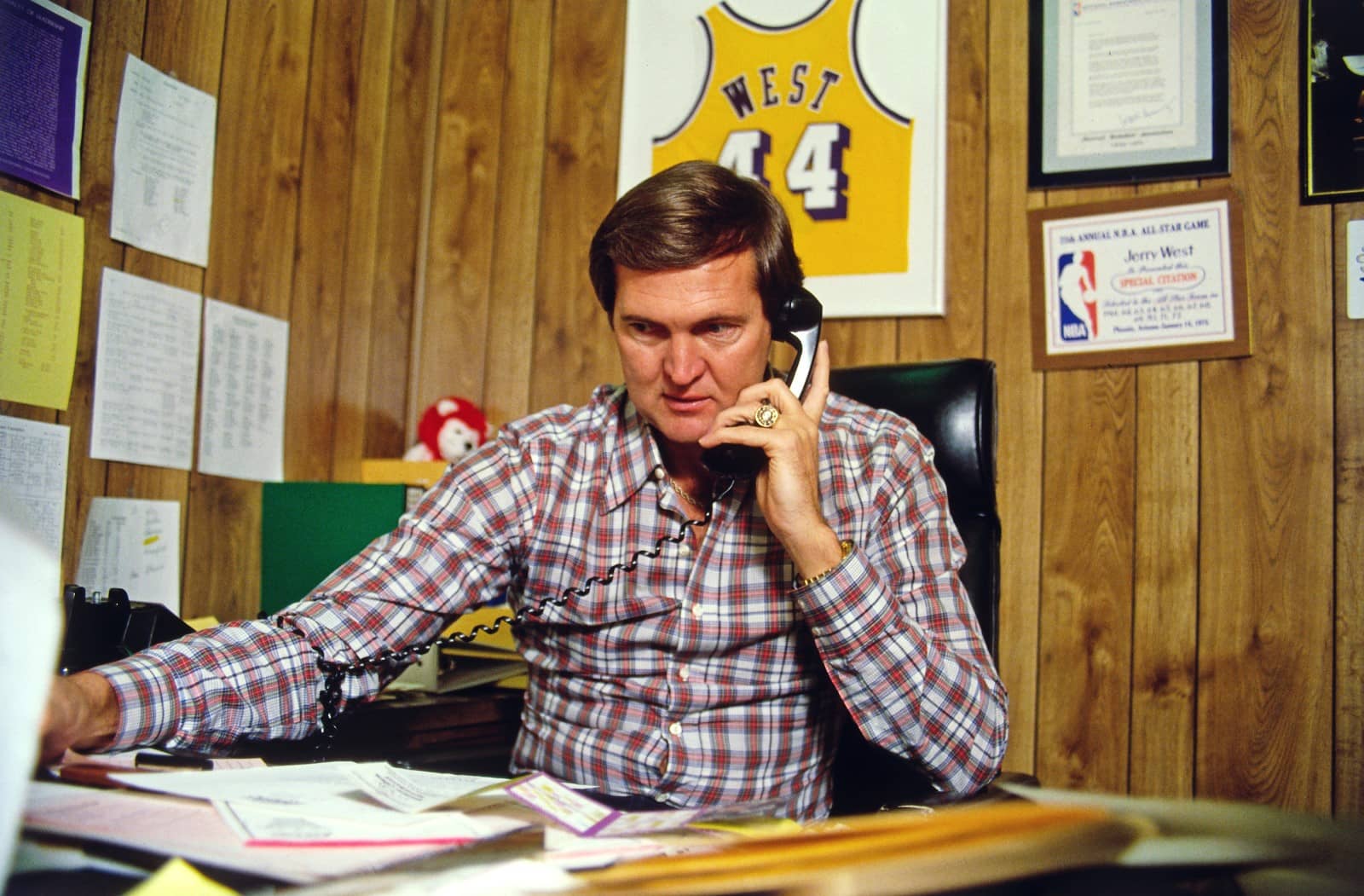 Jerry West Entrenador General Manager Los Angeles Lakers NBA